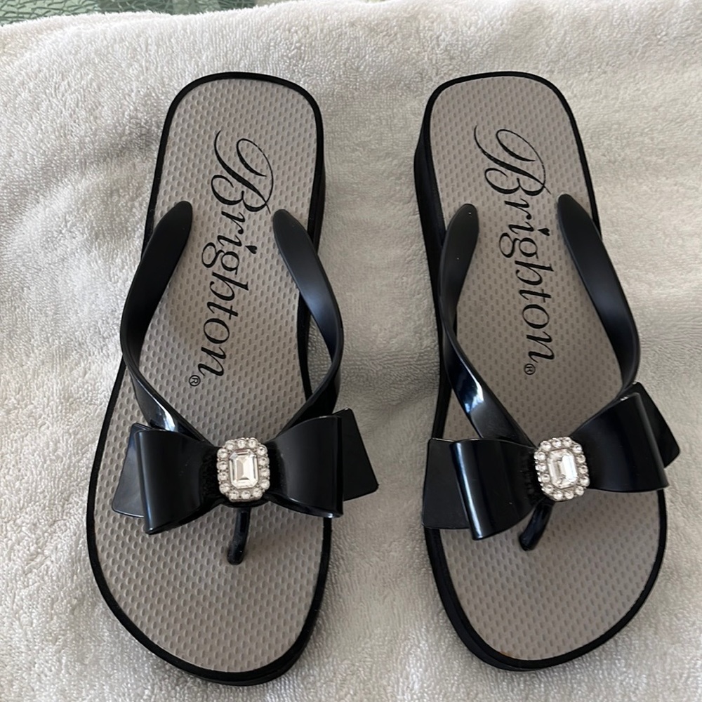 Brighton Black Sandal